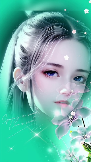 唯美美少女