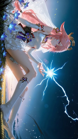 星河婚纱神明少女