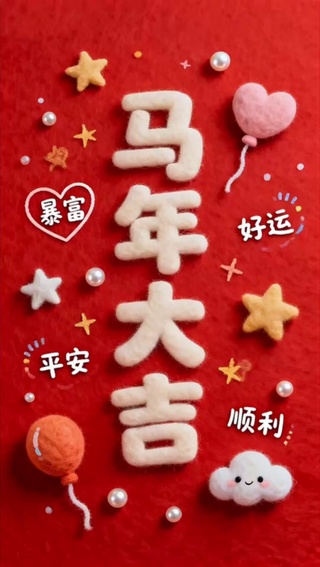 马年大吉