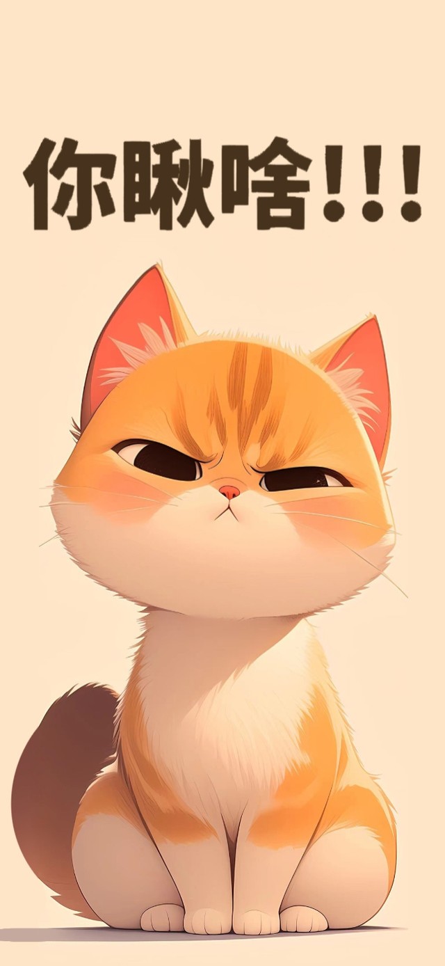 你瞅啥 猫咪