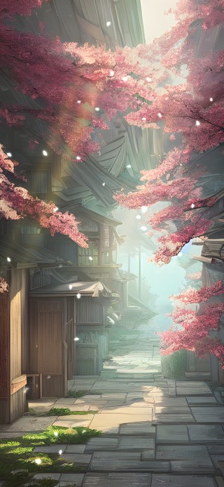 樱花小巷
