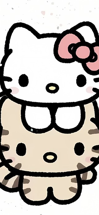 Kitty 与小奶猫的贴贴日常