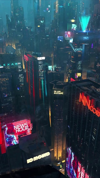 雨夜城市