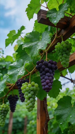 雨后葡萄园🍇