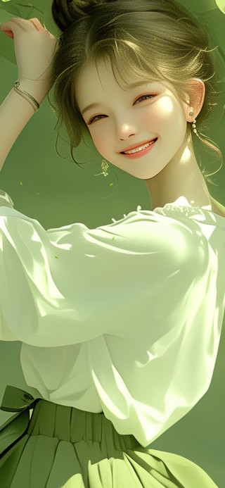 清甜美女