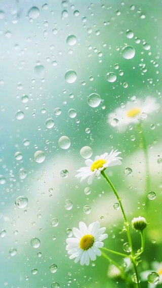 雨幕雏菊语