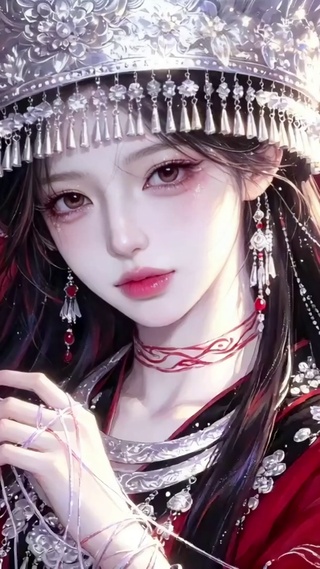 红衣苗疆少女