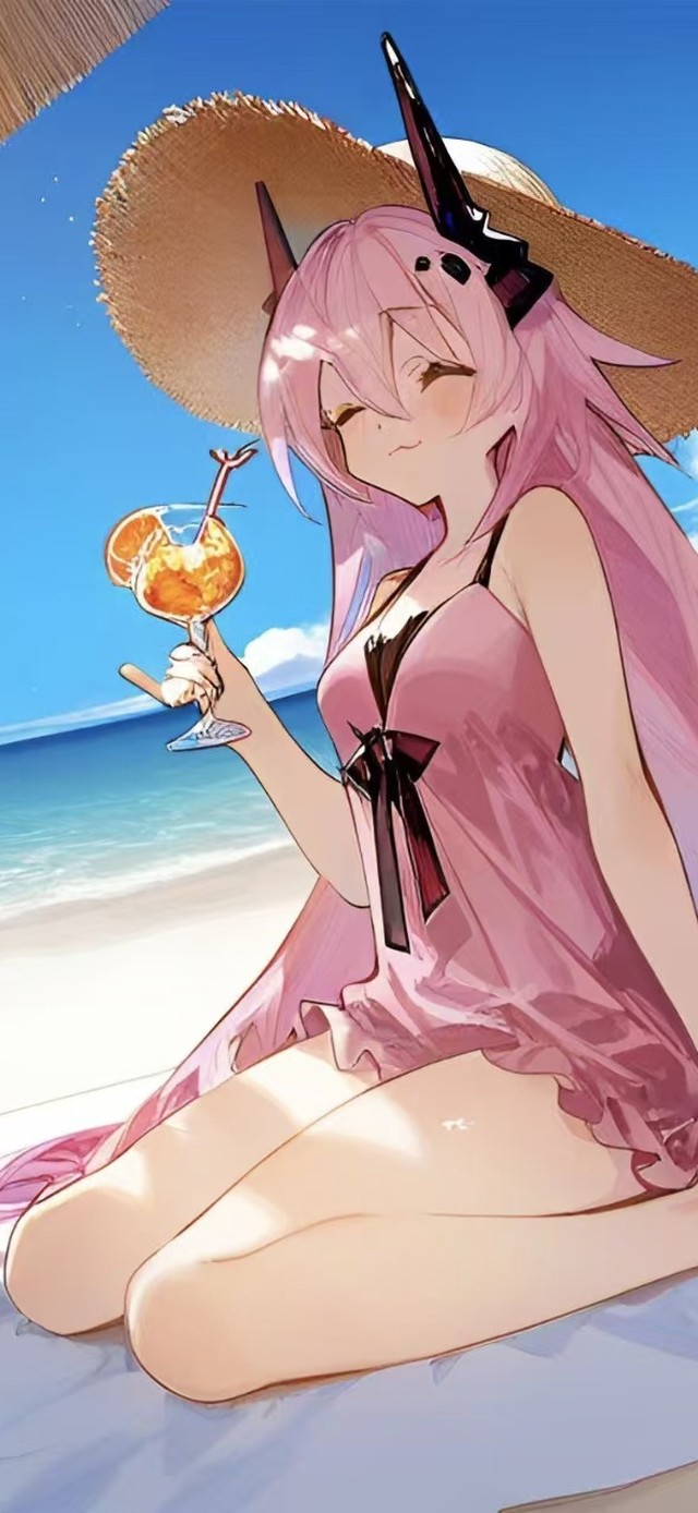 海边泳装少女-特蕾西娅