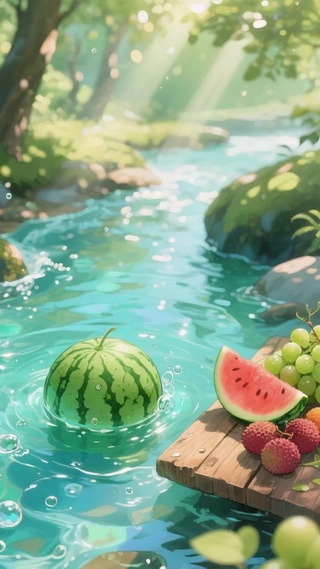 溪畔夏果