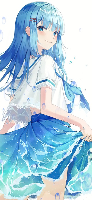 冰肌玉骨般的少女