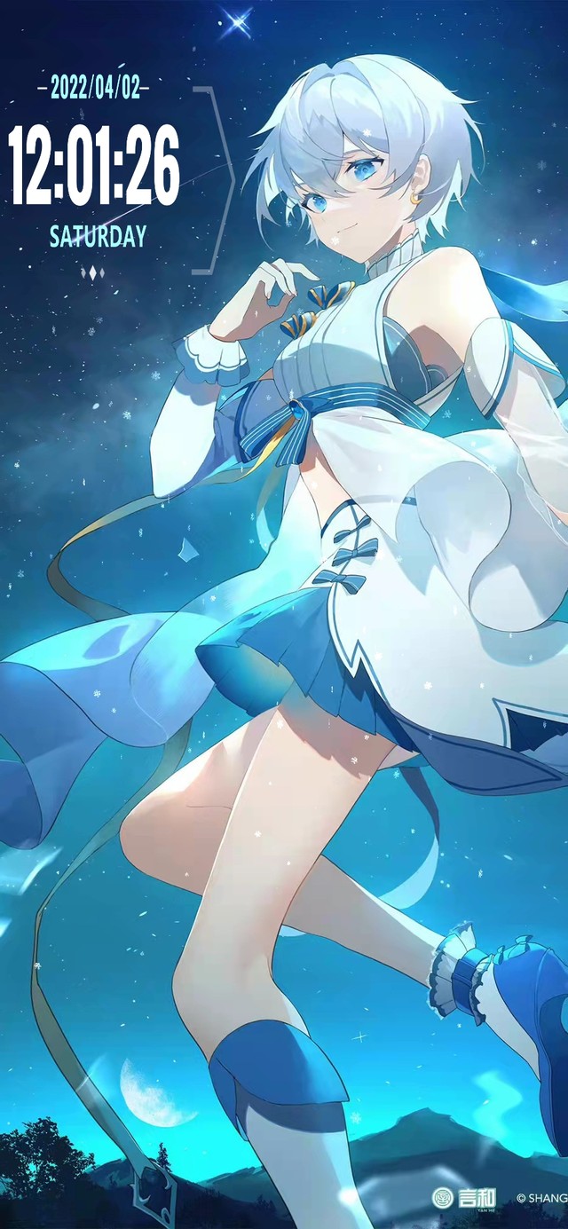 vsinger言和动漫蓝色星空