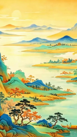 古风山水