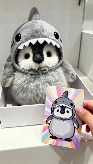 鲨鱼特效企鹅