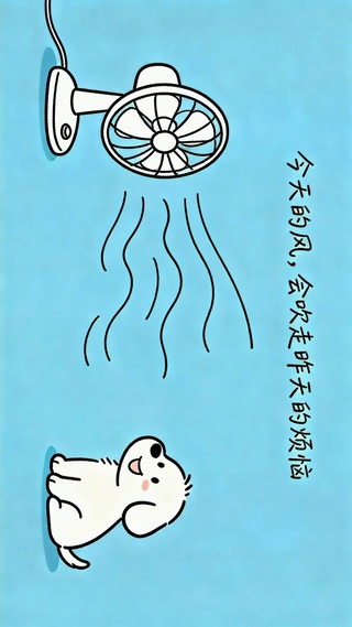 风会吹走昨天的烦恼
