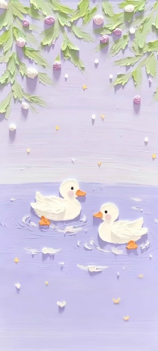 紫漾清波鸭