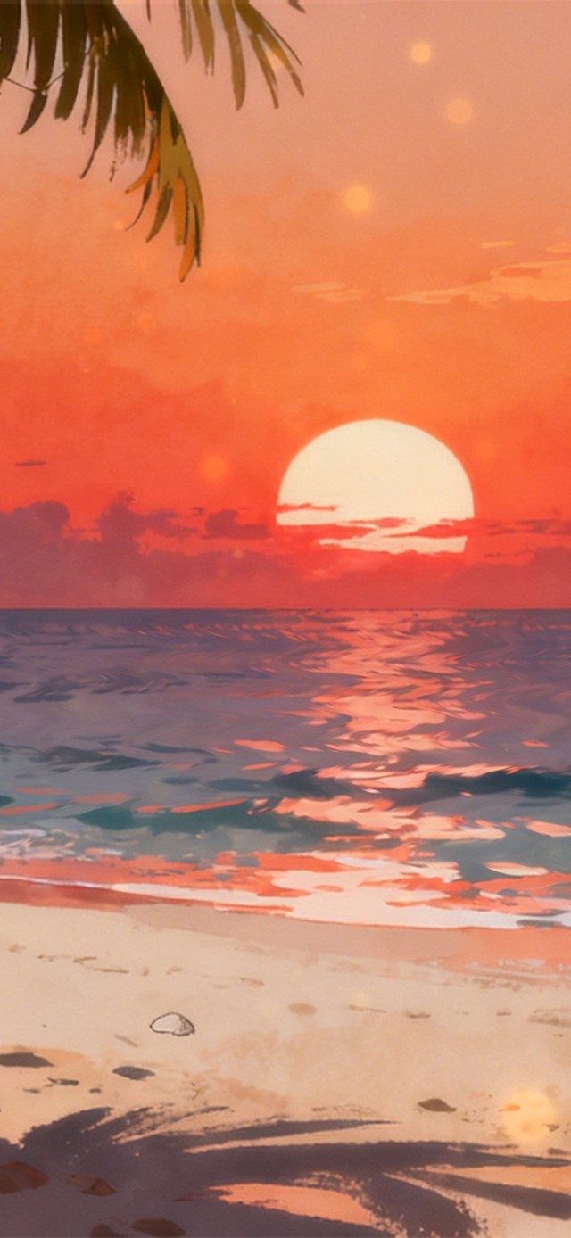 落日海岸