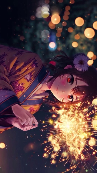 二次元烟花女孩