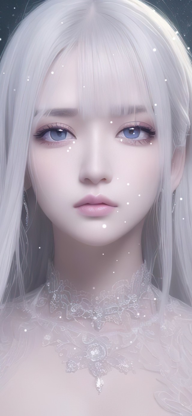 古风白发女生
