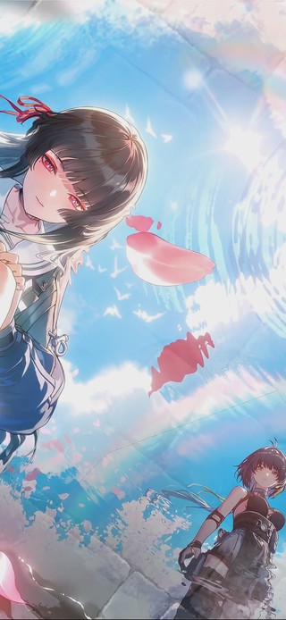 雨後放晴の倒影寫真M①