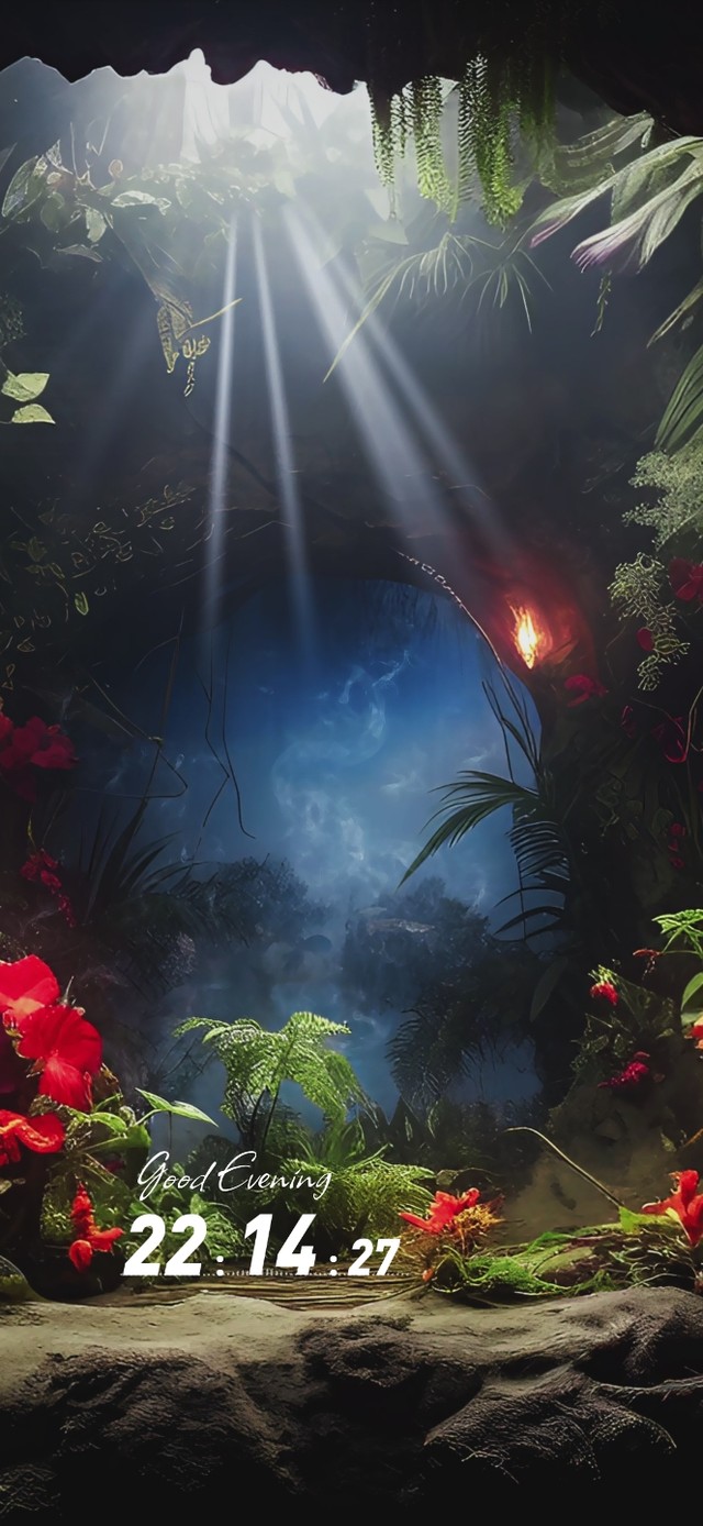 神秘山洞