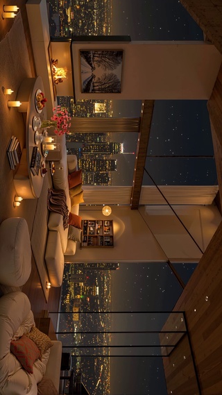 唯美璀璨城市夜