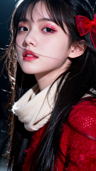 红衣少女