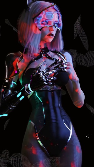 科技美女