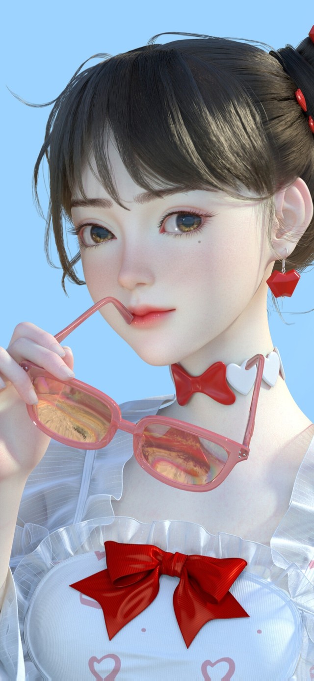 夏日清纯女孩