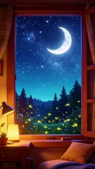 小清新夜景