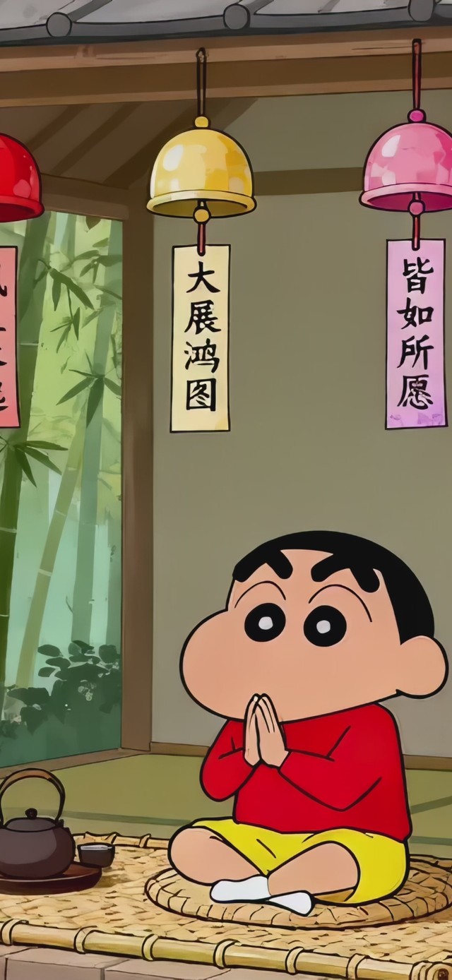 治愈竹亭祈愿小新