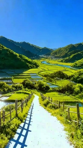 治愈田间小道4K