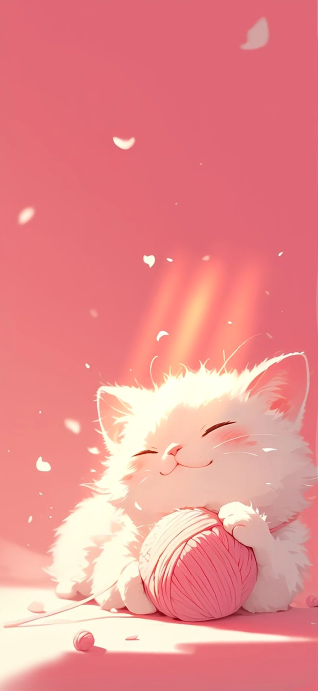 可爱阳光猫咪