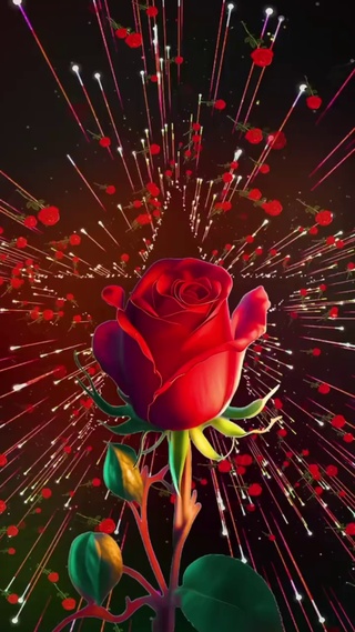 玫瑰与你皆是浪漫