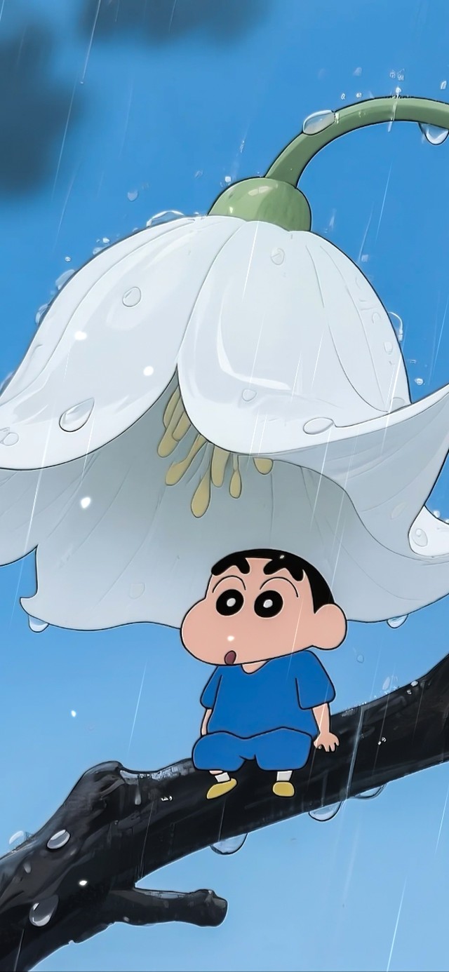 雨中铃兰花小新