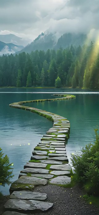 护眼青山绿水