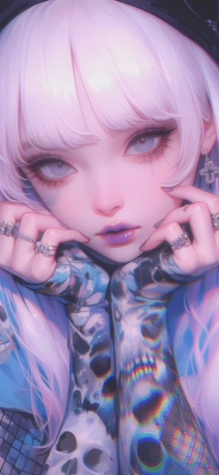 【原创】 骷髅头女孩