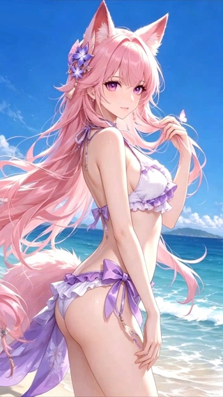 海边狐娘