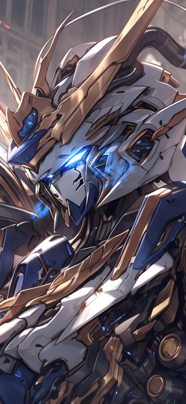 4K蓝色机甲
