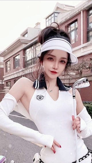 高尔夫美女