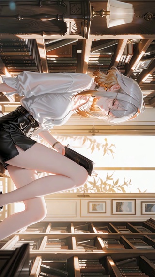 书屋角落嘉贝莉娜