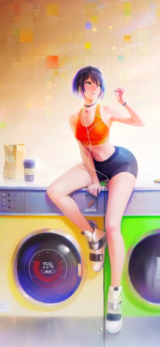 运动美少女