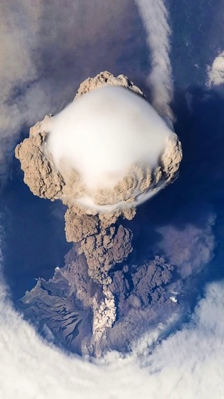 火山爆发