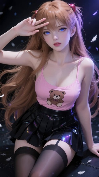 浪漫清新的女孩