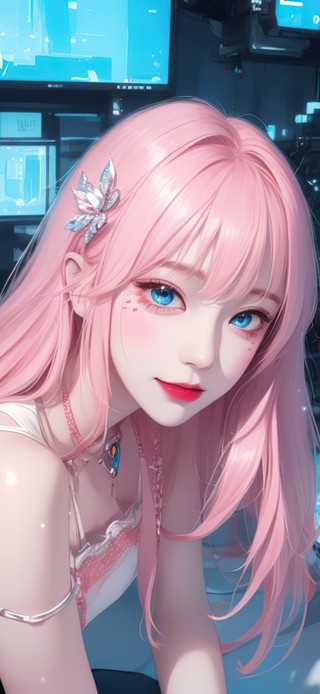 科幻可爱少女