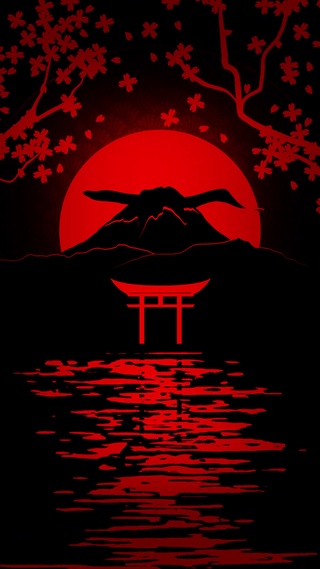 红色的夜晚
