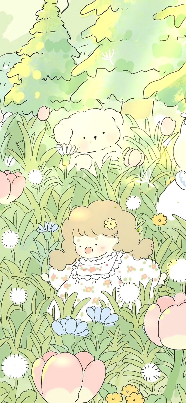 4K 唯美治愈花海乐园