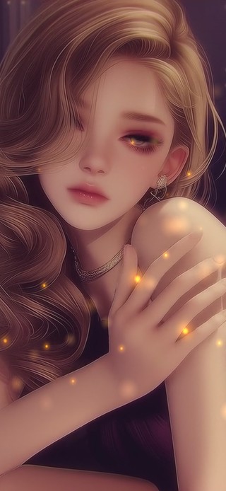 她眉眼间有月白光影