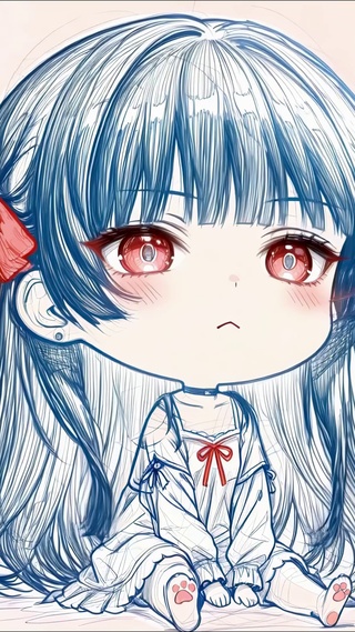 傲娇少女和她的小白猫-千咲