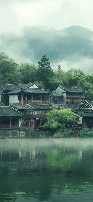 烟雨江南