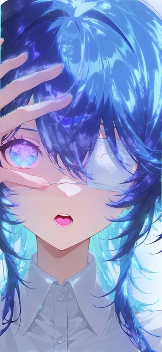 眼罩少女